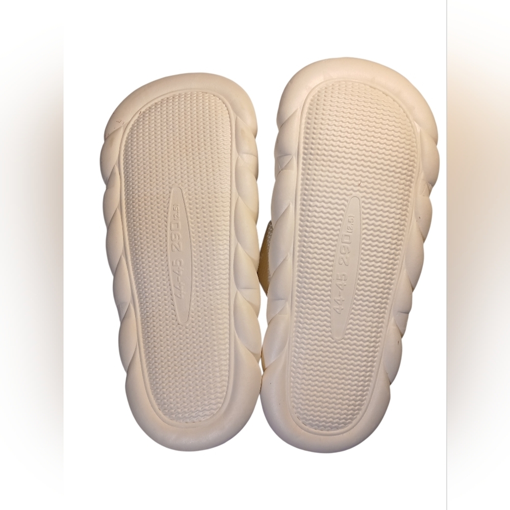 Cow Face! Padded Slippers Womans 11.5 Mens 10 - Picture 9 of 10